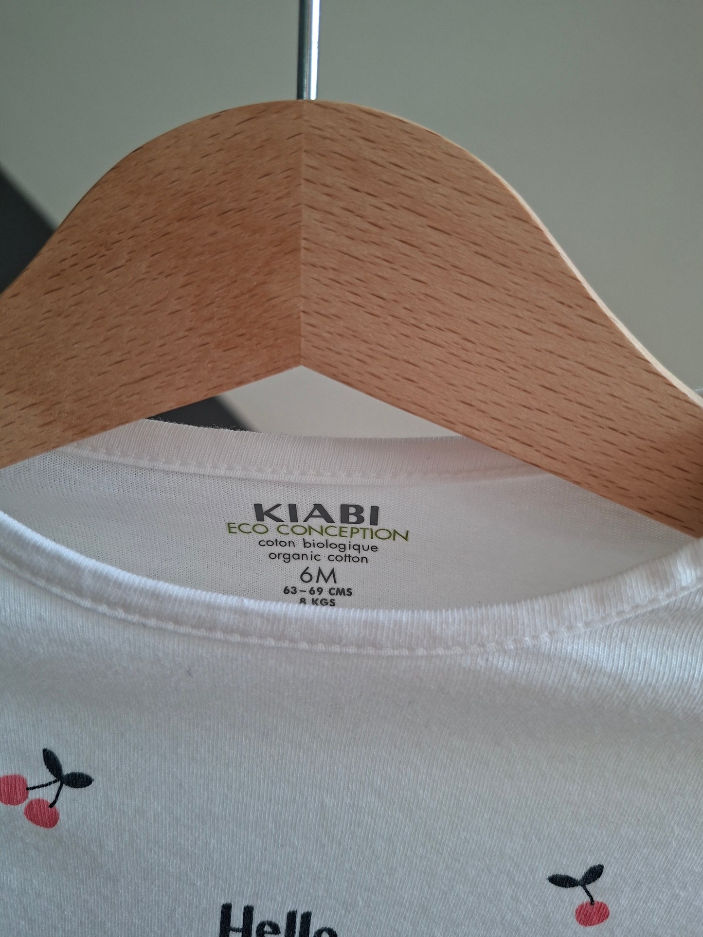 T-shirt "hello my little cherry"