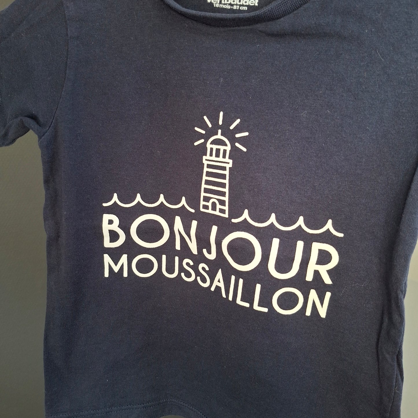 T-shirt "bonjour moussaillon"