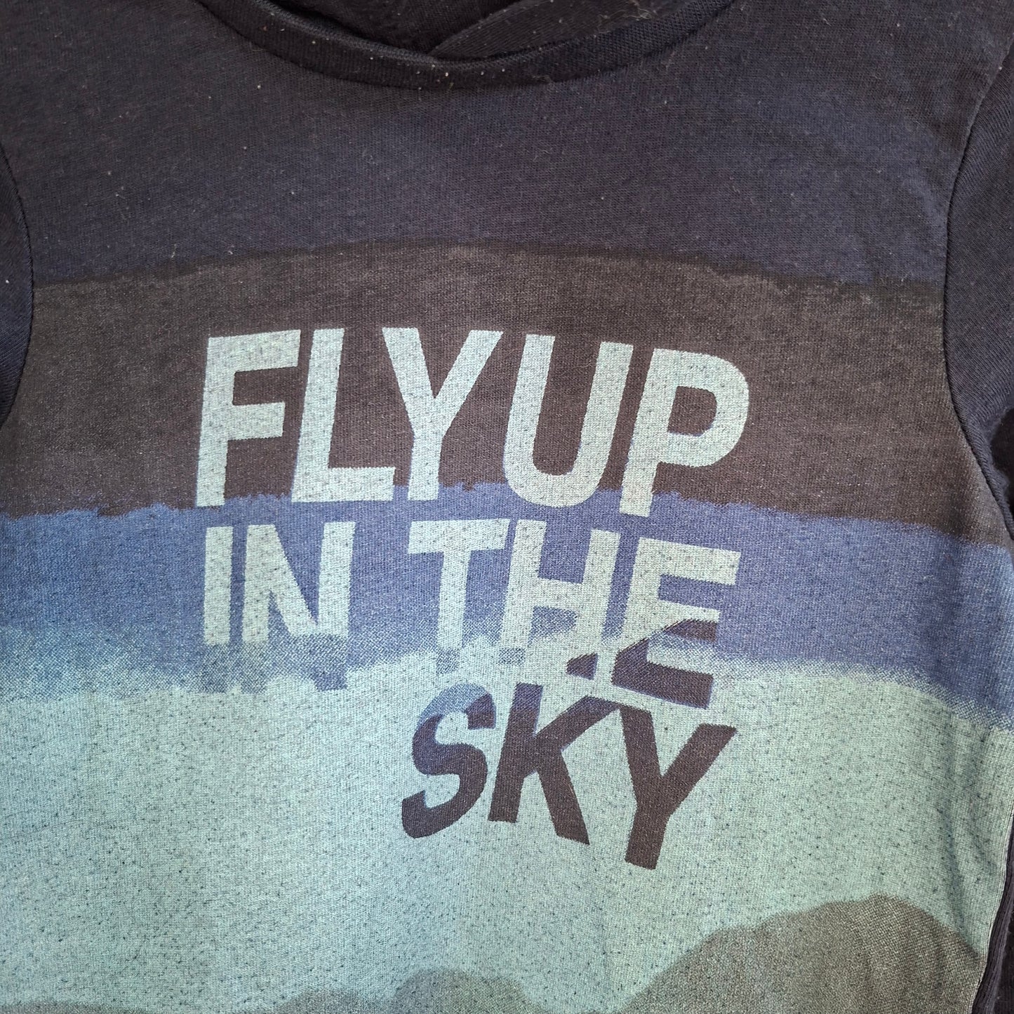 Pull "fly up in the sky"