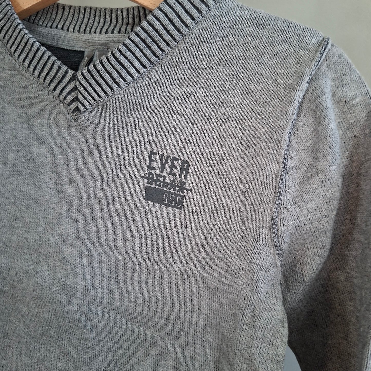 Pull gris "ever relax"