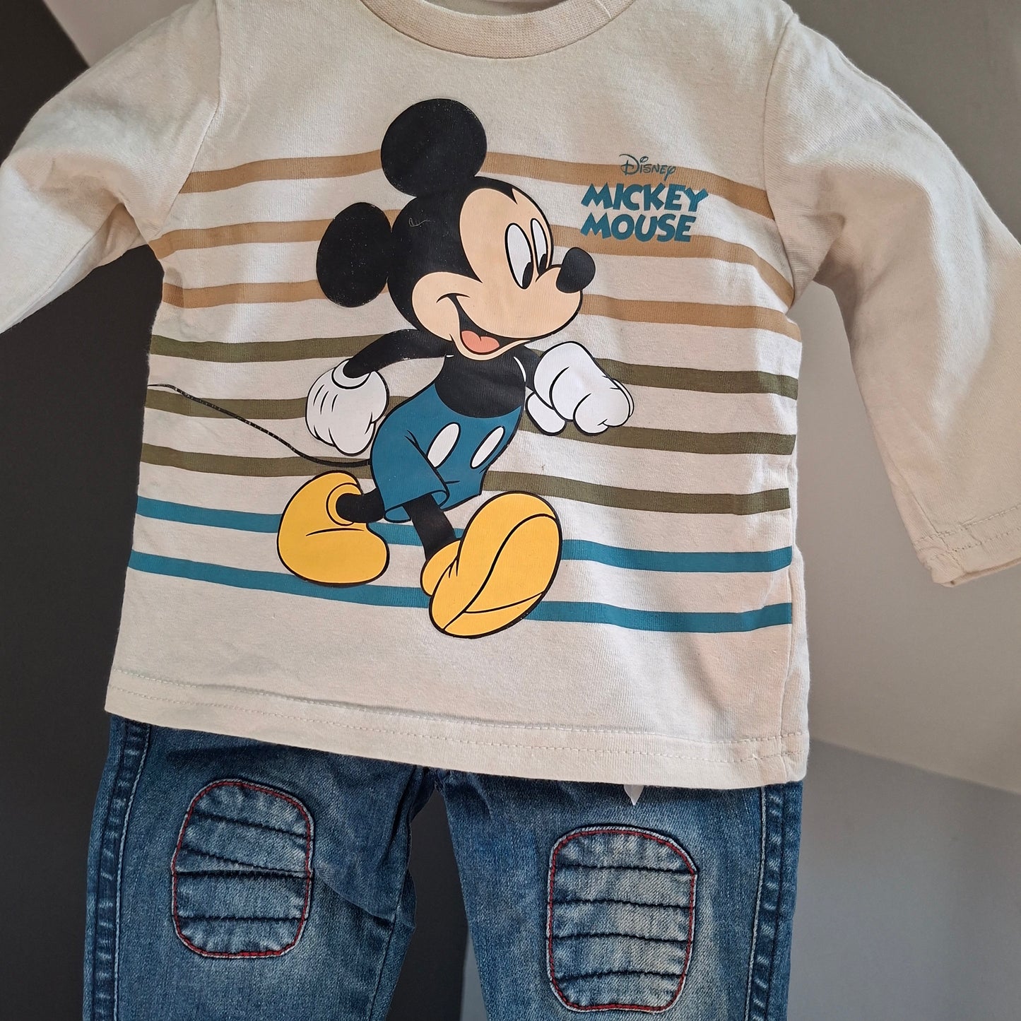 Ensemble "mickey" 3-6 mois