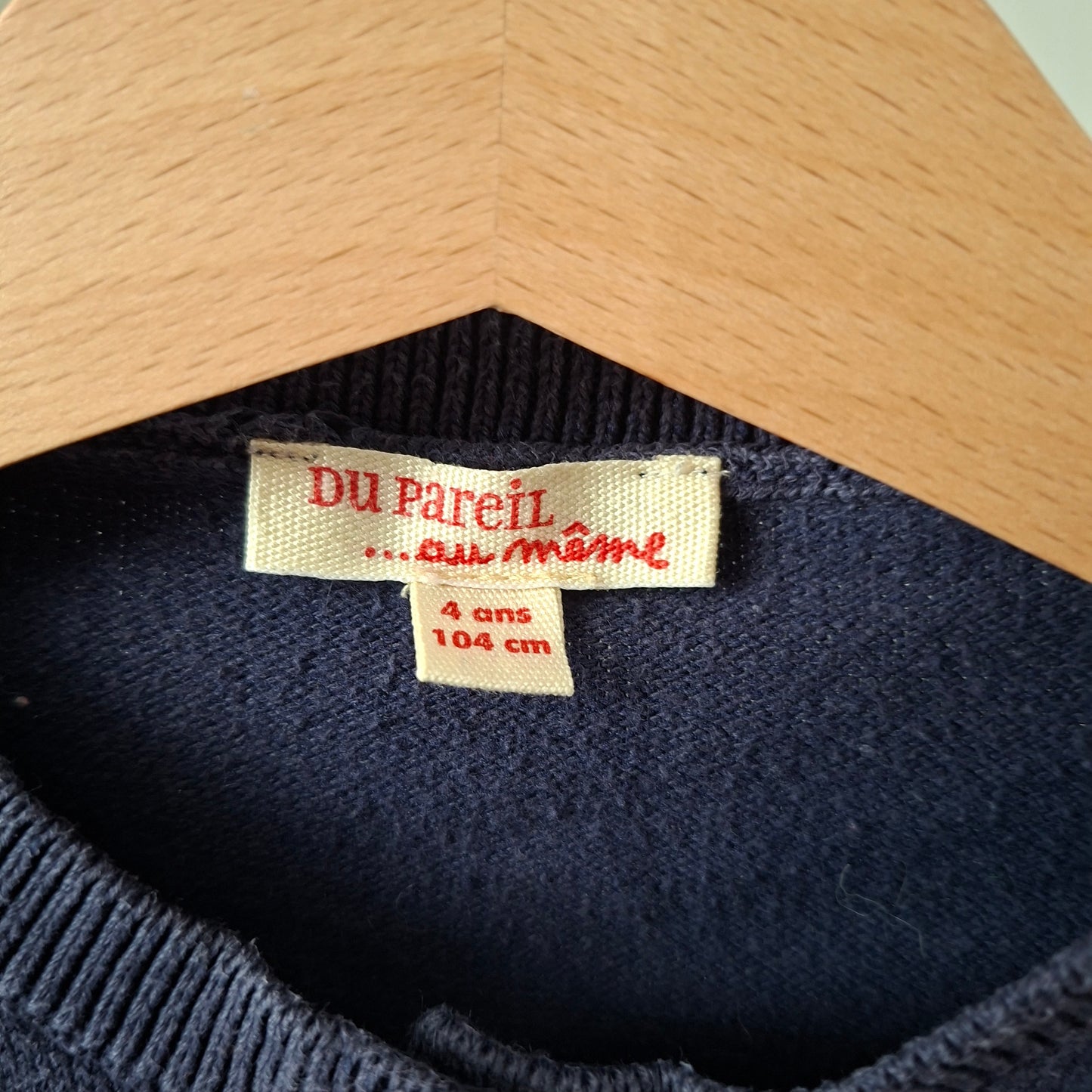 Gilet marine 4 ans