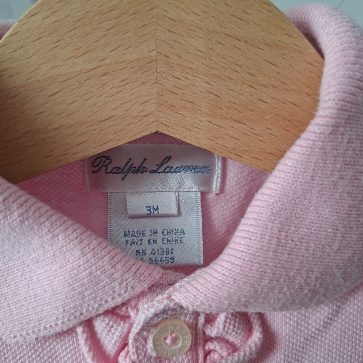 T-shirt rose 3 mois