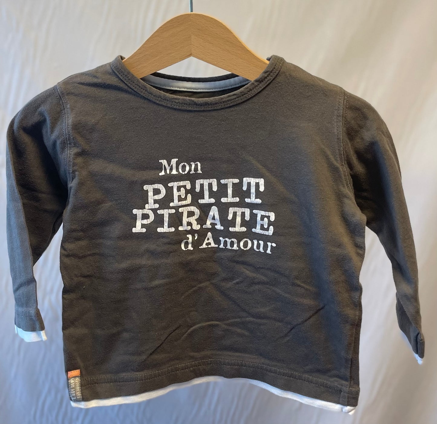 T-shirt pirate 18 mois