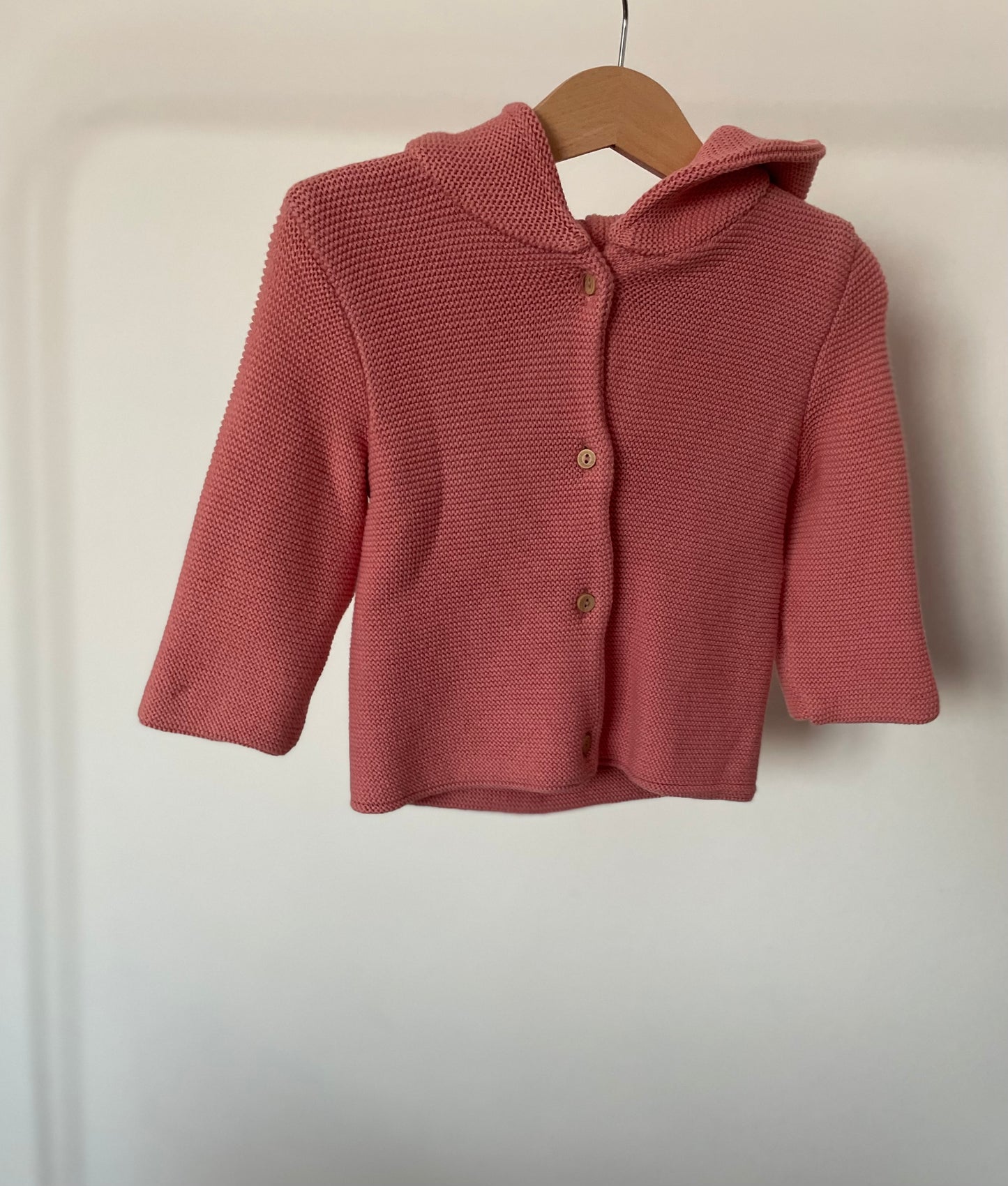 Manteau rose "Petit chat"