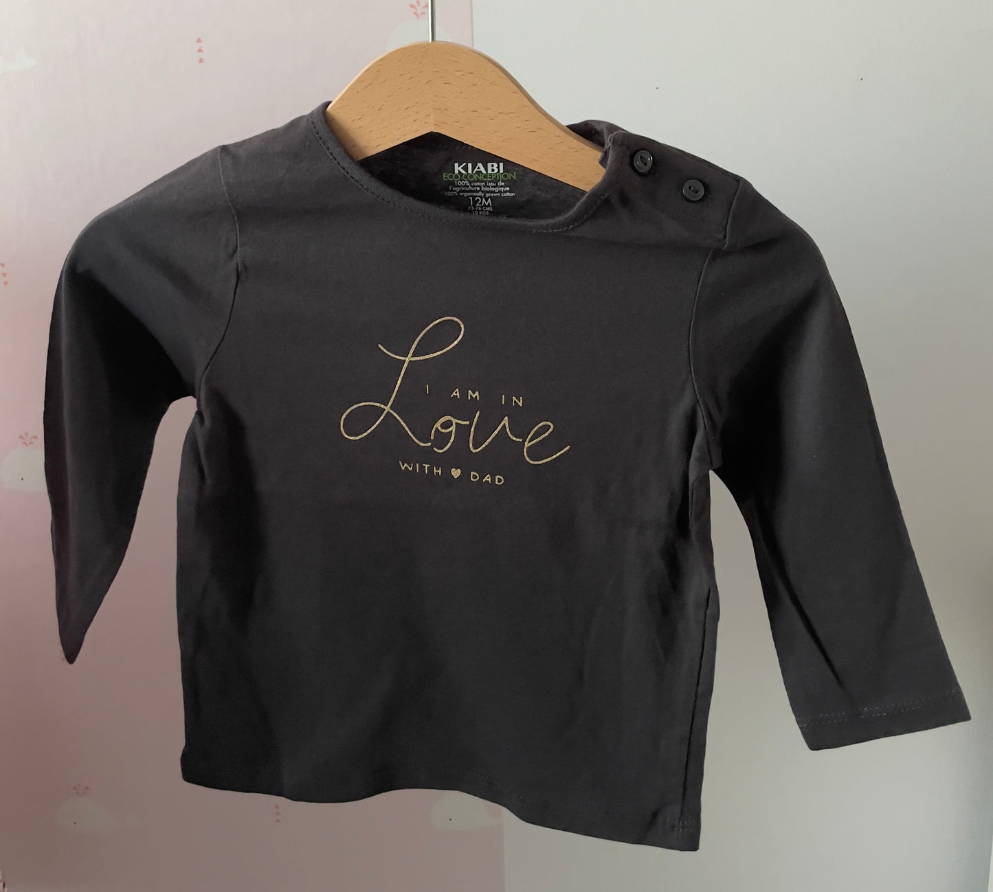 T-shirt love 1 an