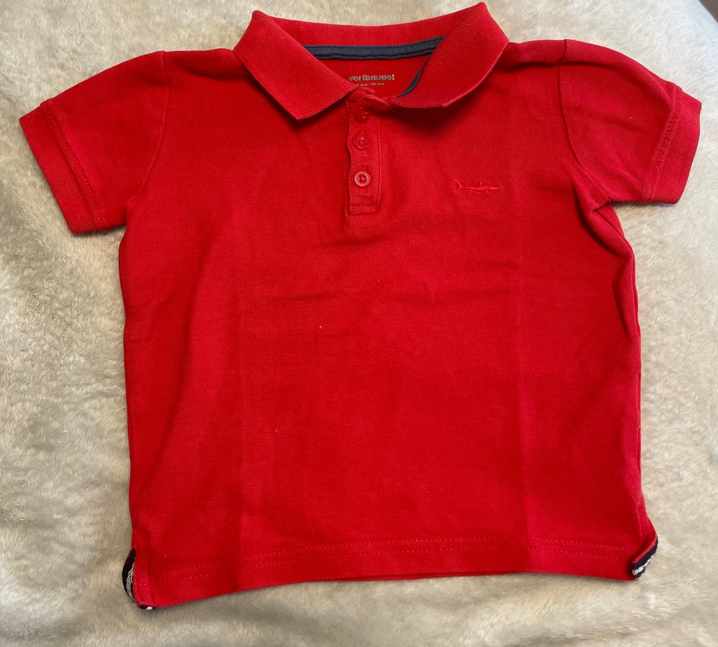Polo rouge 3ans