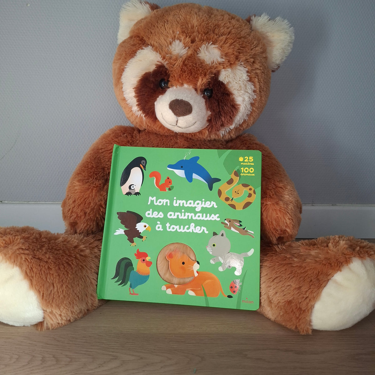 Livre " mon imagier des animaux à toucher"