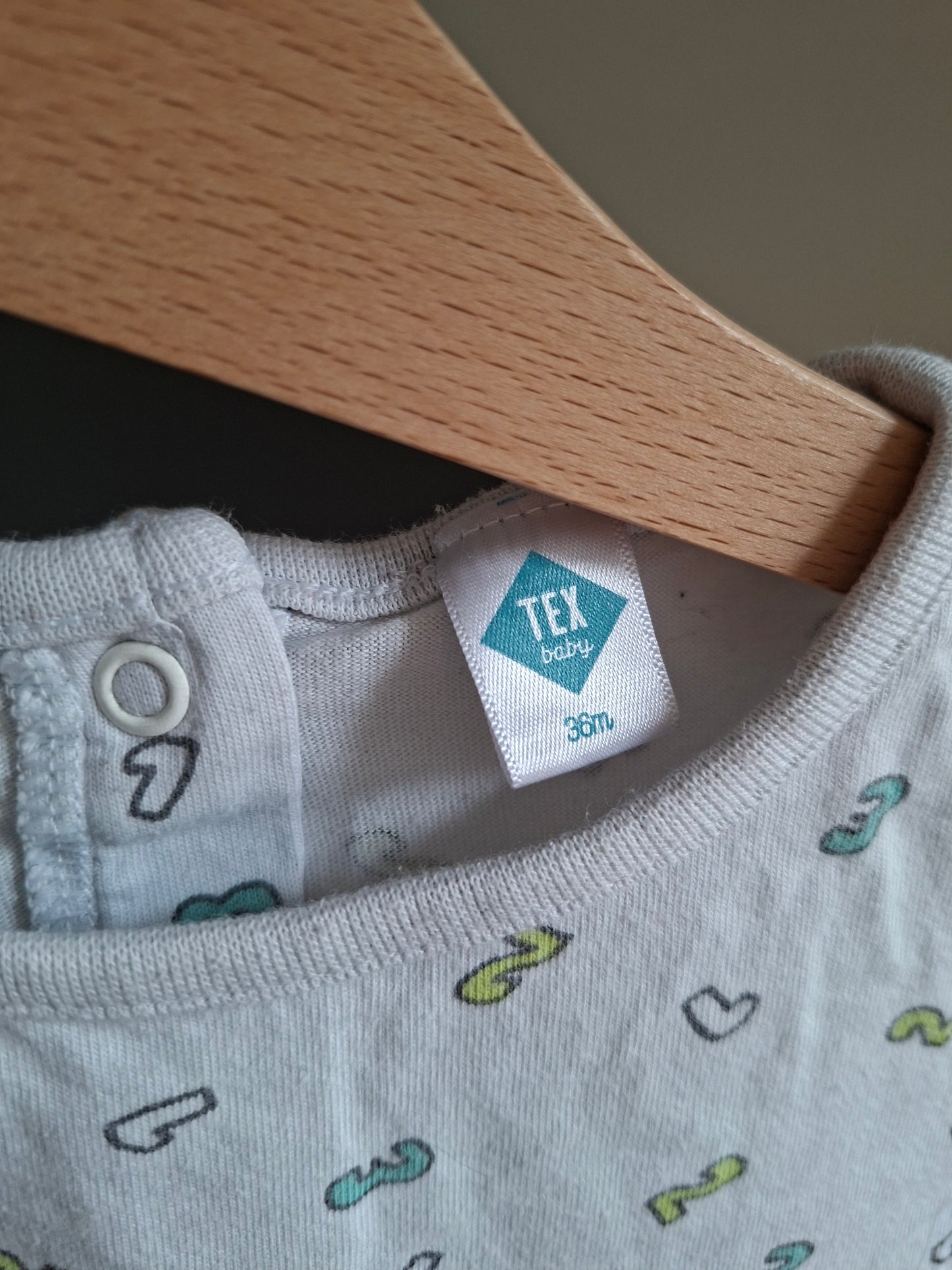 Combi-short chiffre