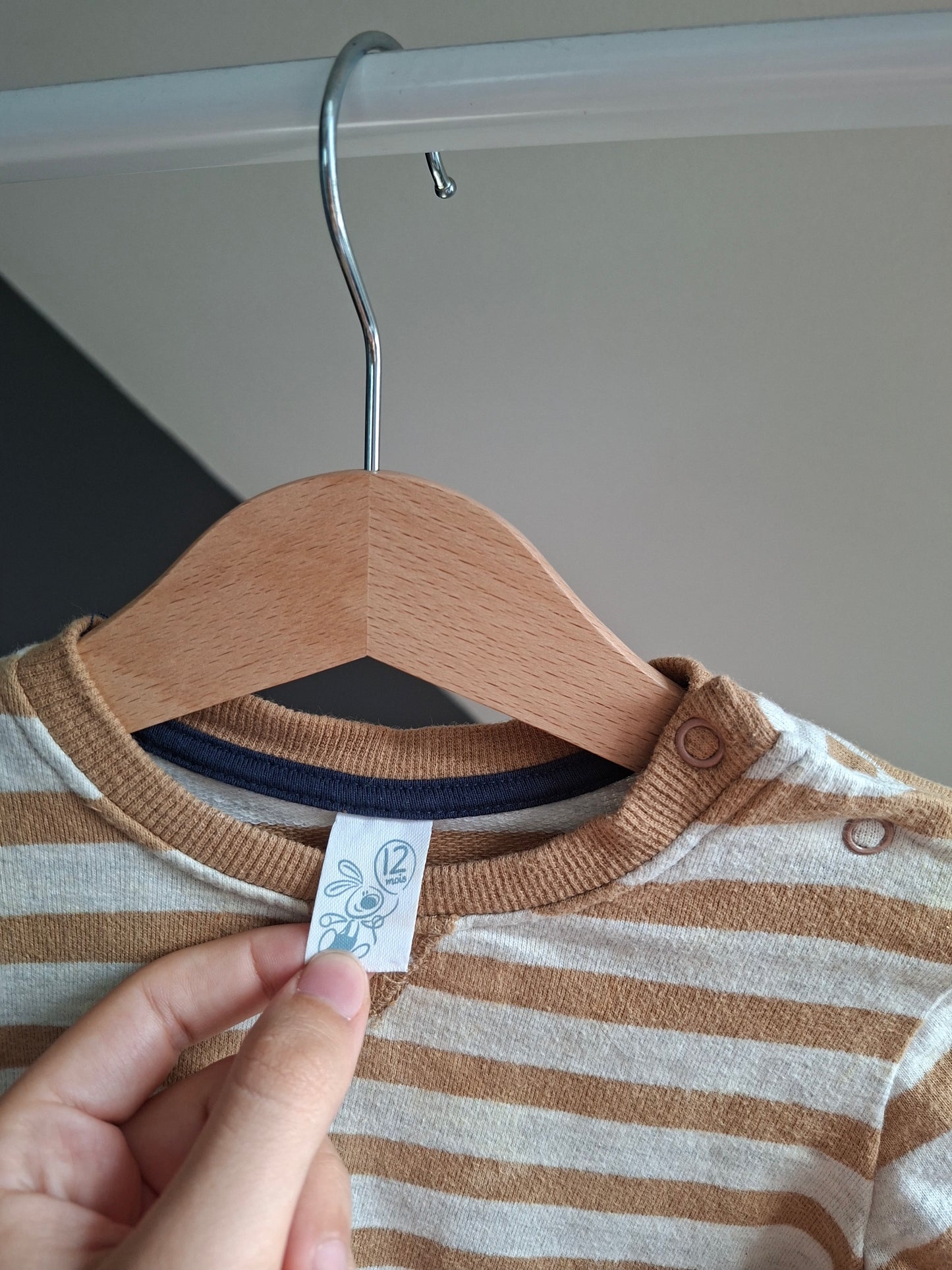 Pull rayé