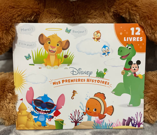 Coffret 12 minis livres Disney