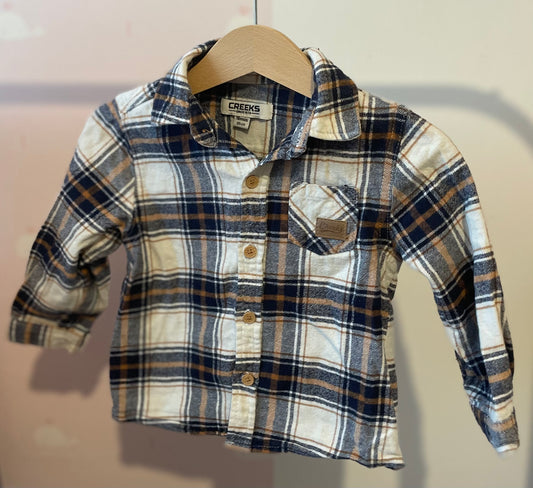 Chemise carreaux 18 mois