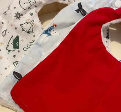 Bavoir de Noël bambou