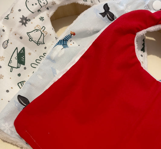 Bavoir de Noël bambou