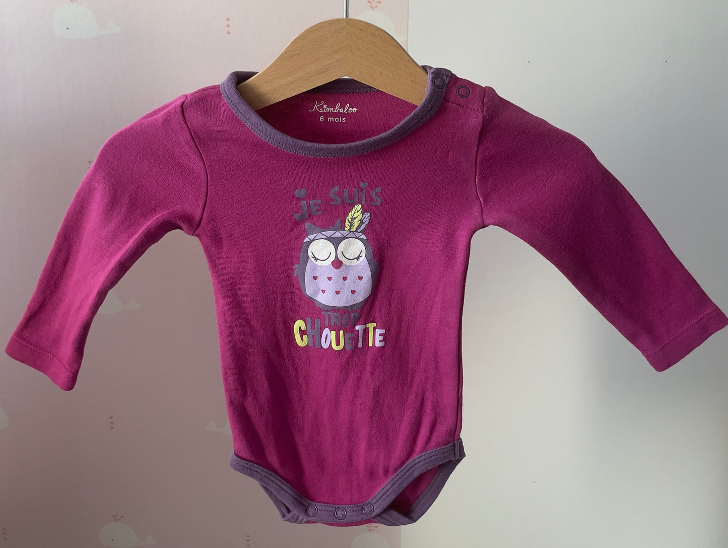 Body chouette 6 mois
