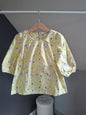 Chemise blouse jaune
