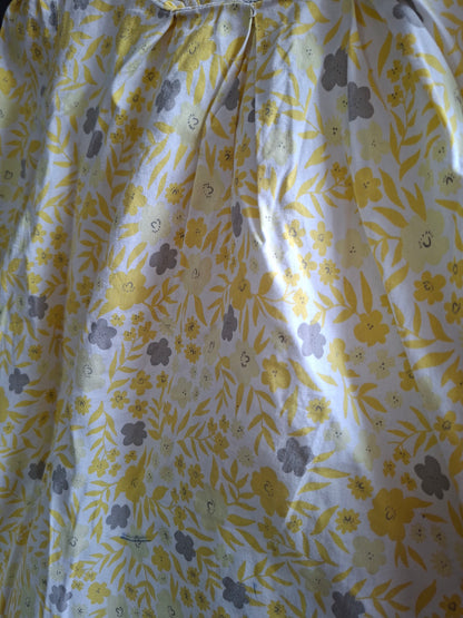 Chemise blouse jaune