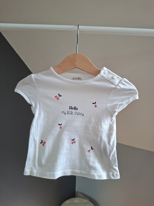 T-shirt "hello my little cherry"