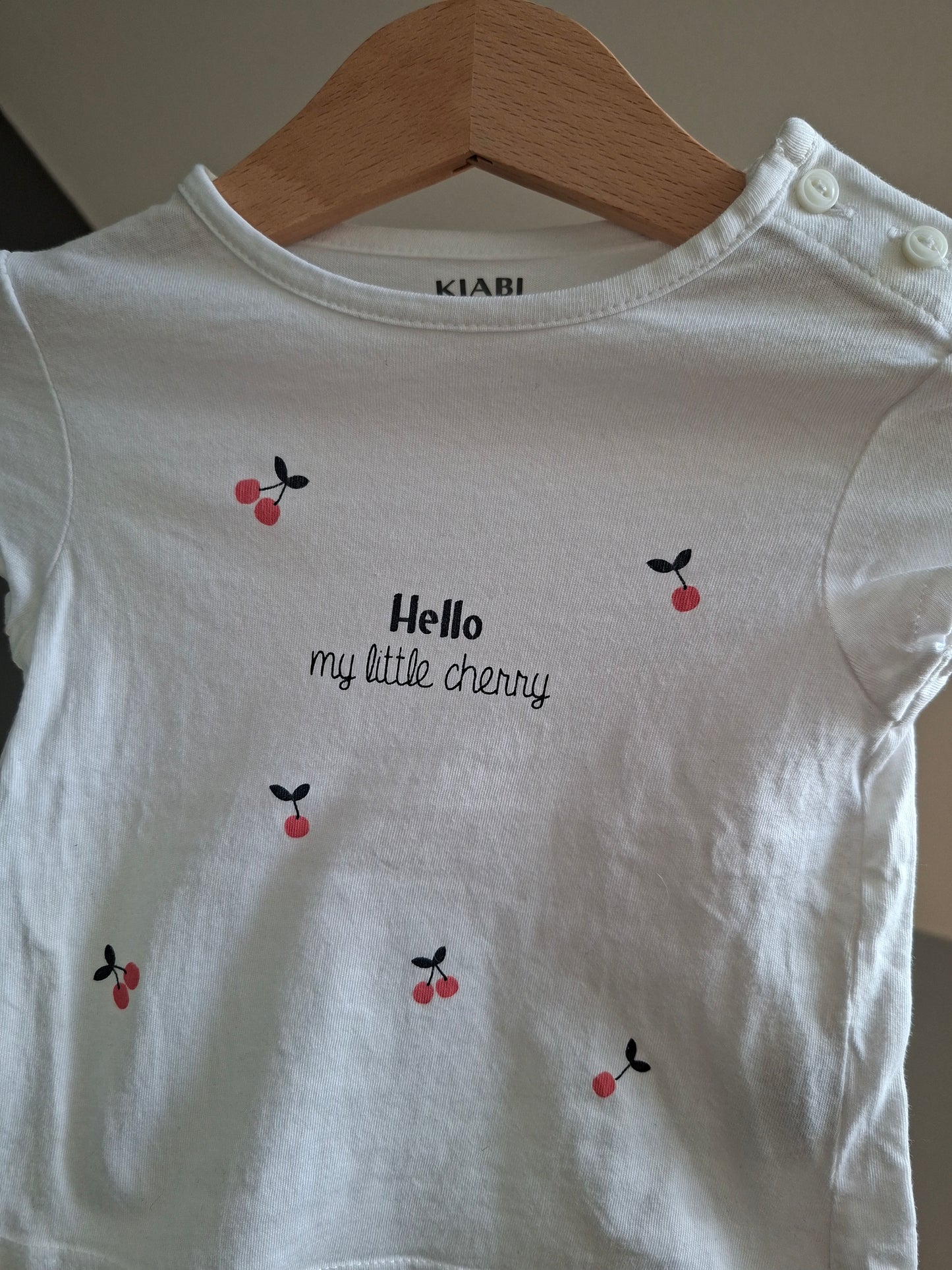 T-shirt "hello my little cherry"