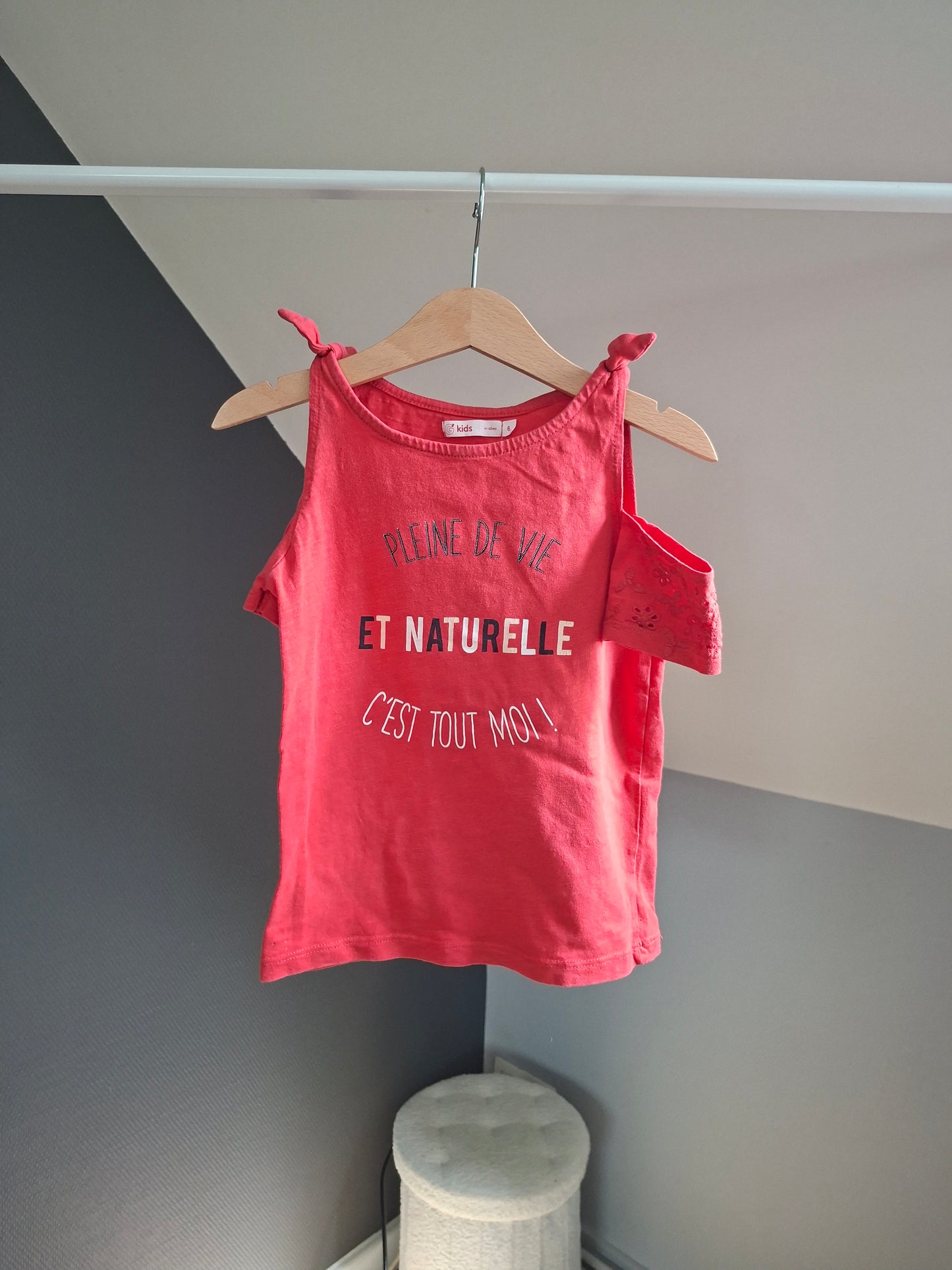 T-shirt "pleine de vie"