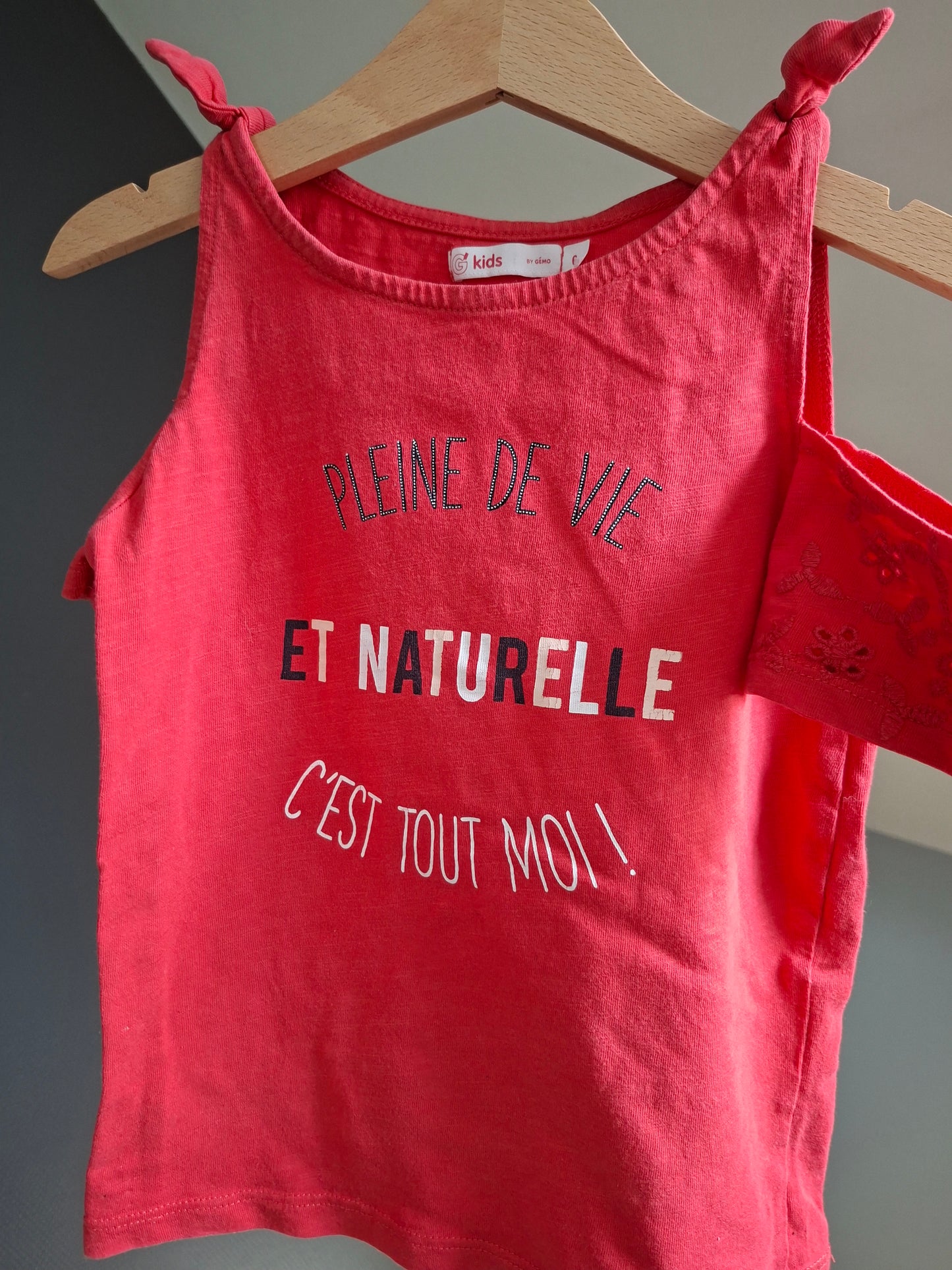 T-shirt "pleine de vie"