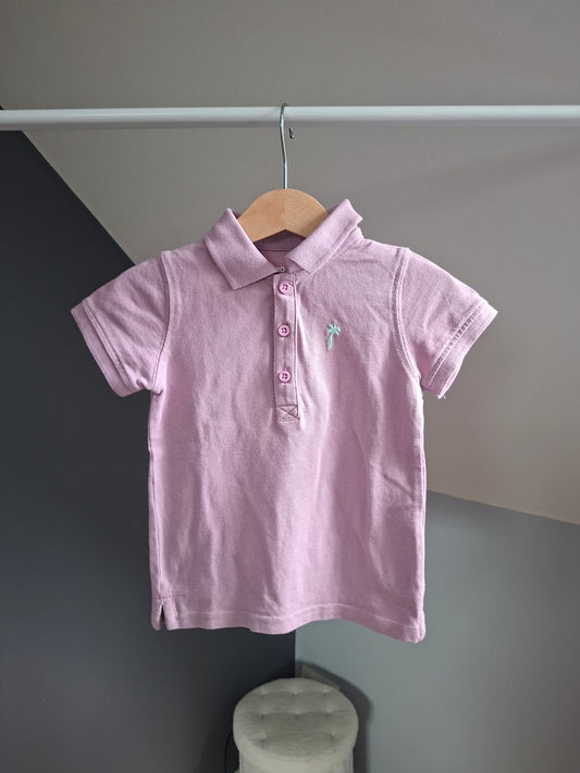 Polo lilas 2 ans