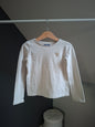 T-shirt rayé doré
