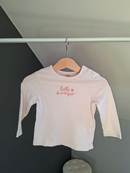T-shirt "belle à croquer"