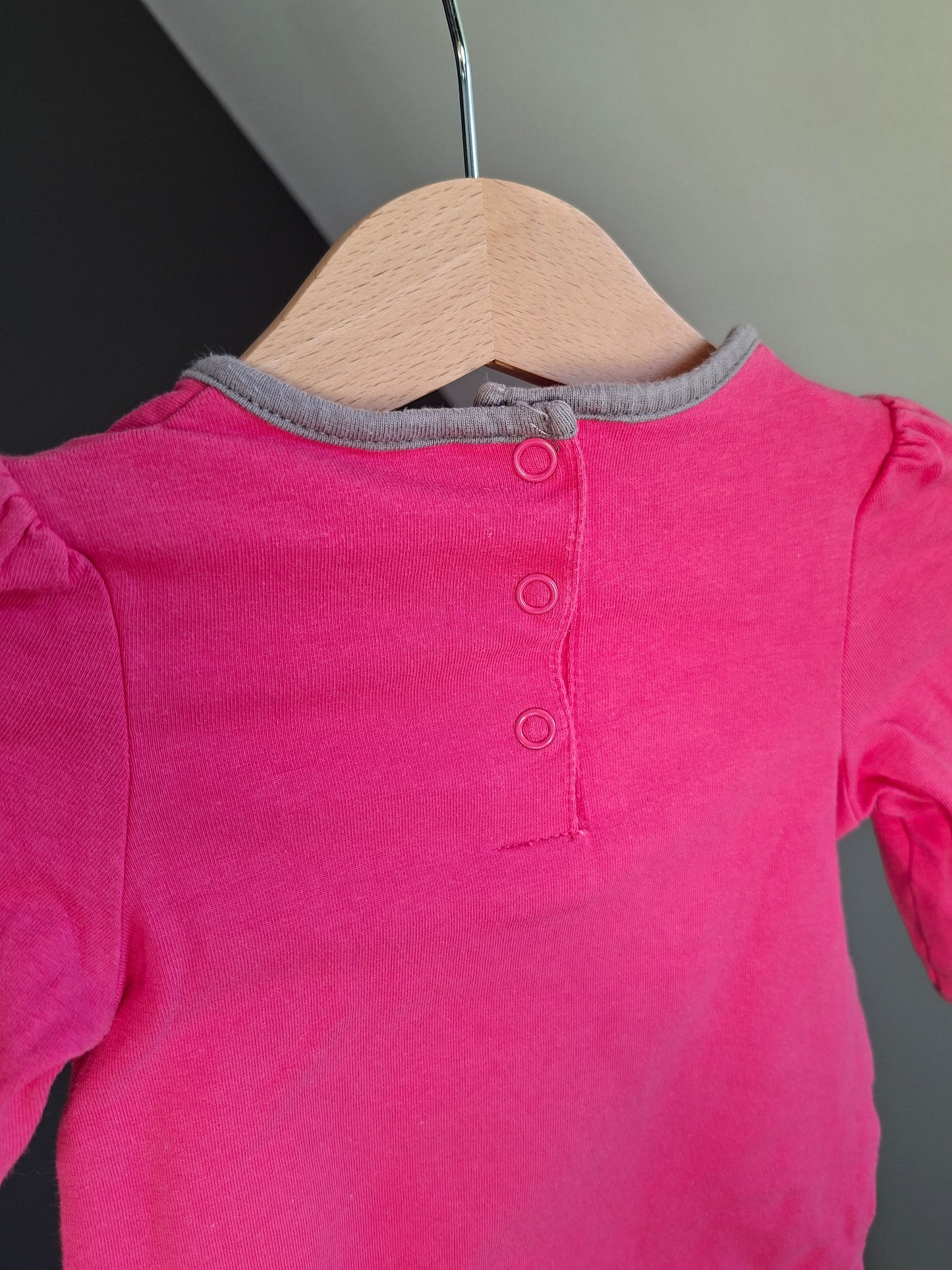 T-shirt rose "paon"