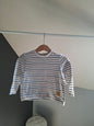 T-shirt rayé tricolore