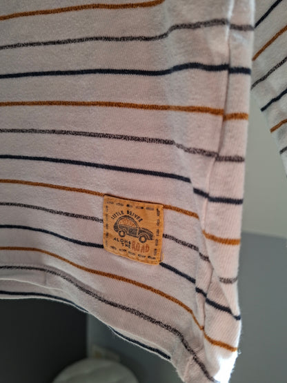 T-shirt rayé tricolore