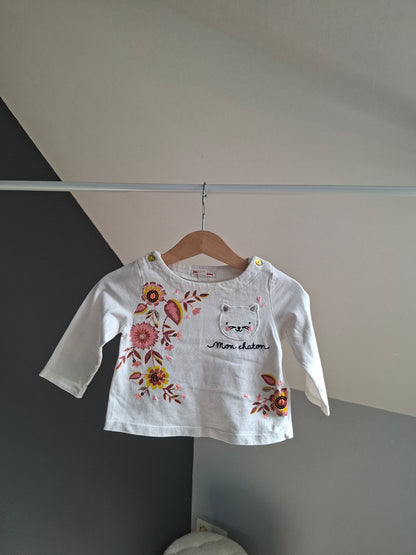 T-shirt chaton