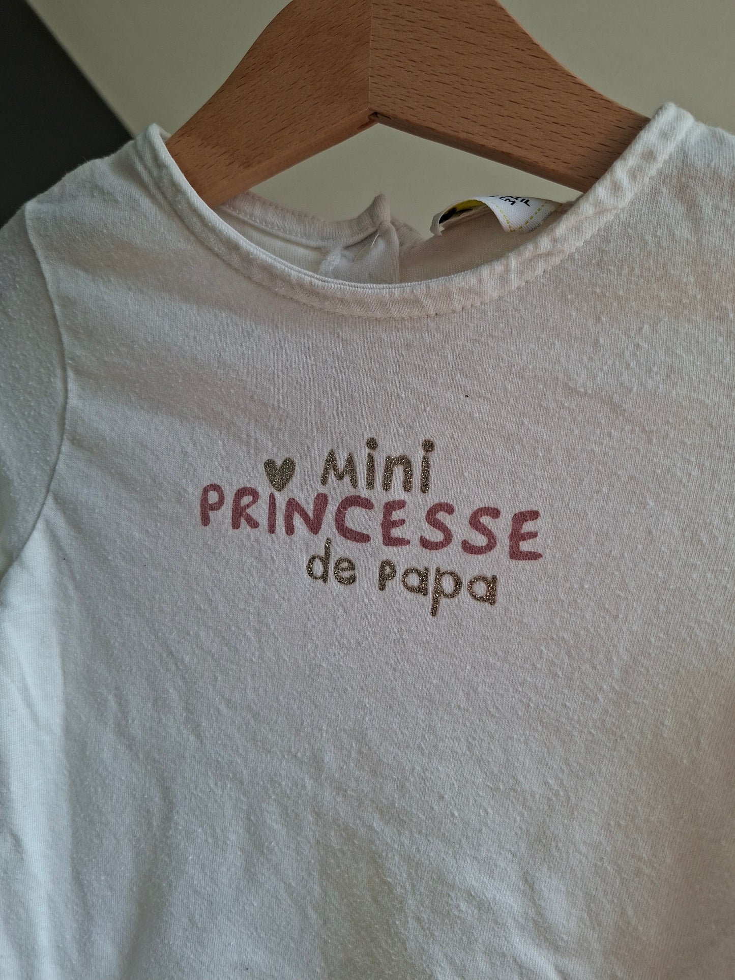 T-shirt "mini princesse"