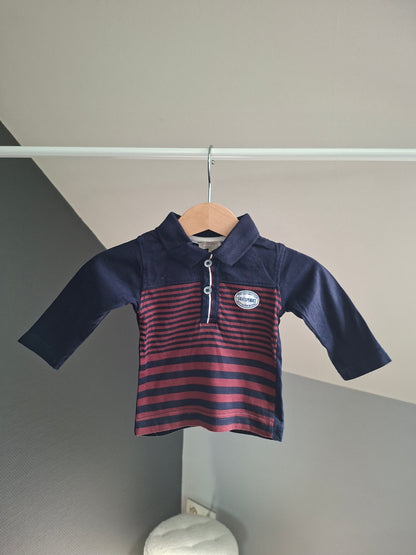 Polo rayé