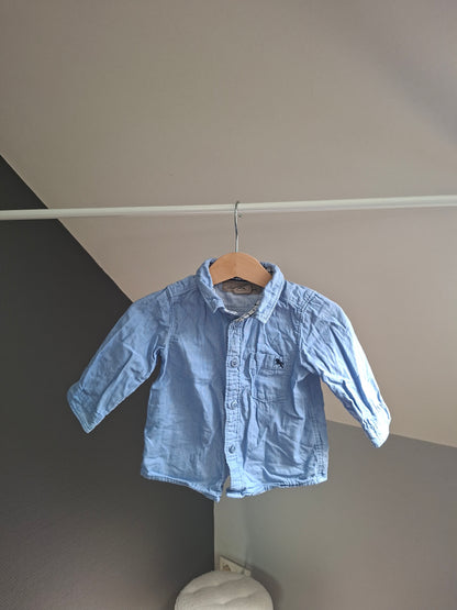 Chemise bleu