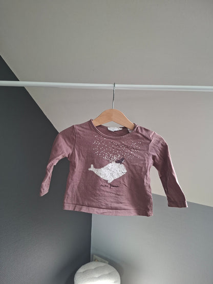 T-shirt baleine
