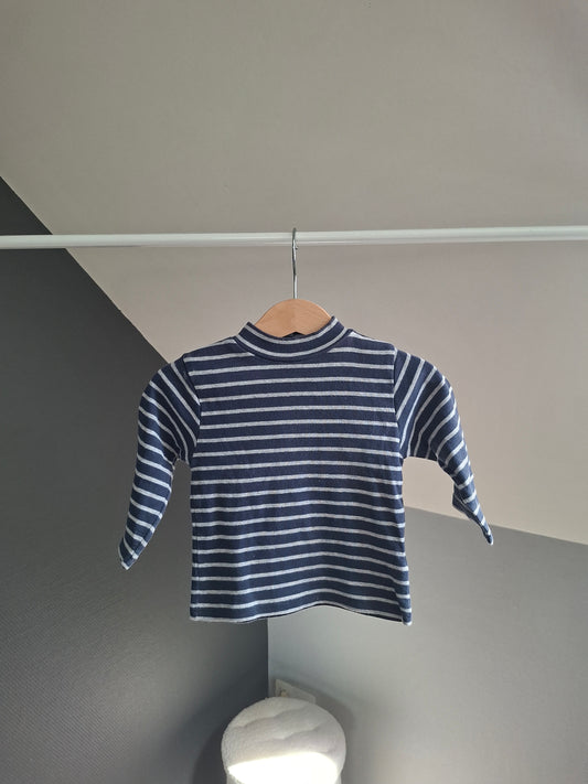 Sous-pull rayé 12 mois