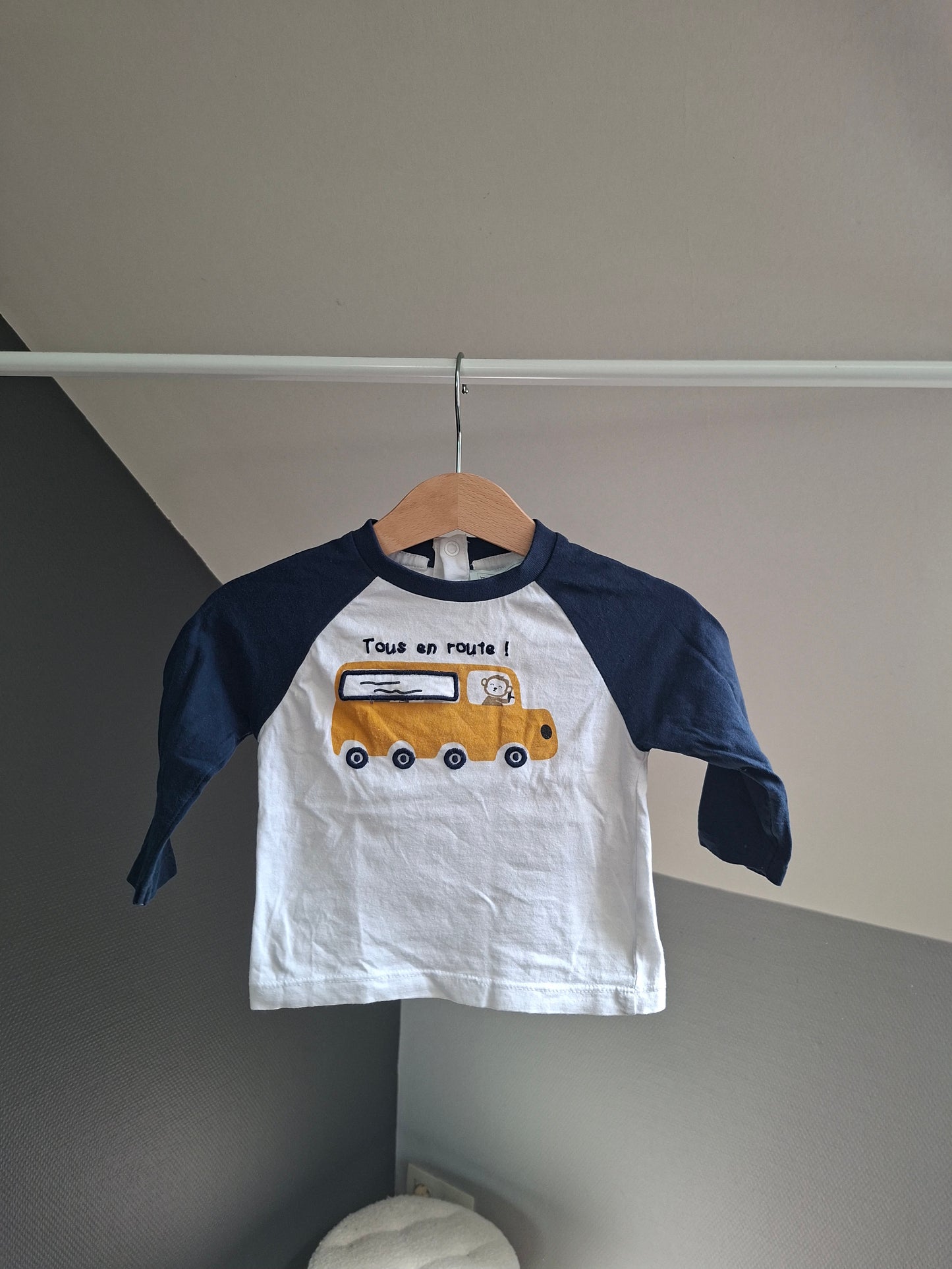 T-shirt "tous en route"