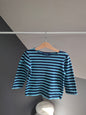 T-shirt rayé bicolore