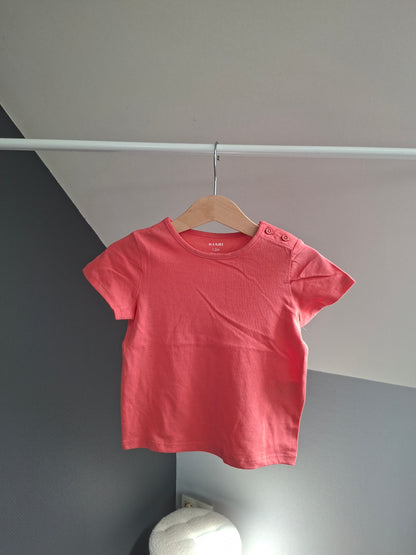 T-shirt rouge uni