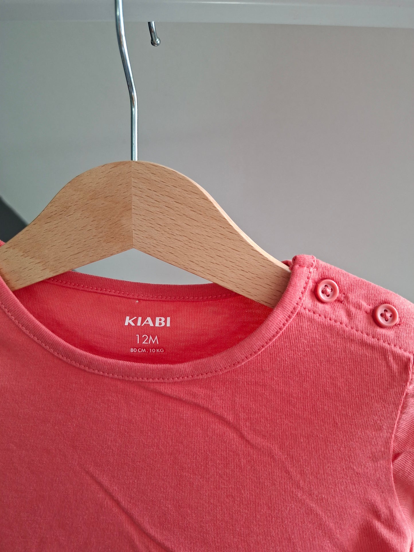 T-shirt rouge uni