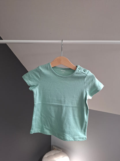 T-shirt vert uni