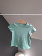 T-shirt vert uni