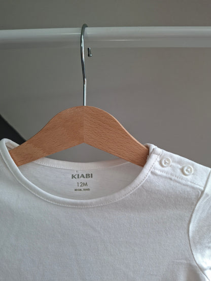 T-shirt blanc uni