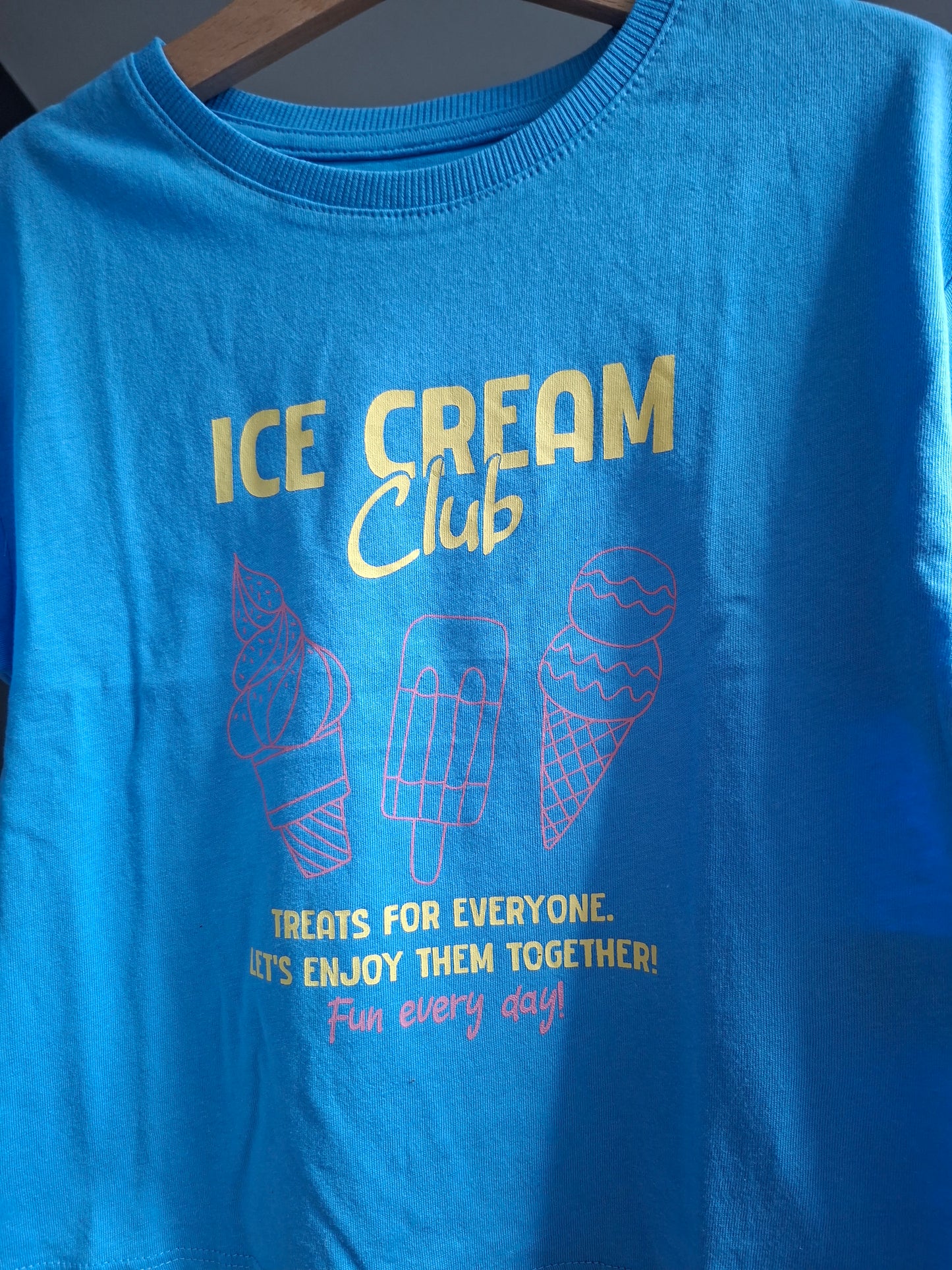 T-shirt "ice cream club"