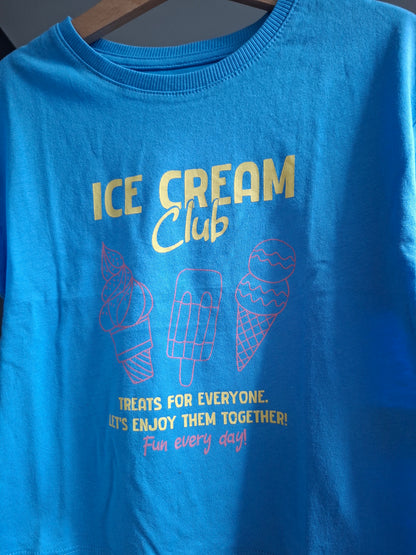 T-shirt "ice cream club"