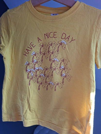 T-shirt "have a nice day"