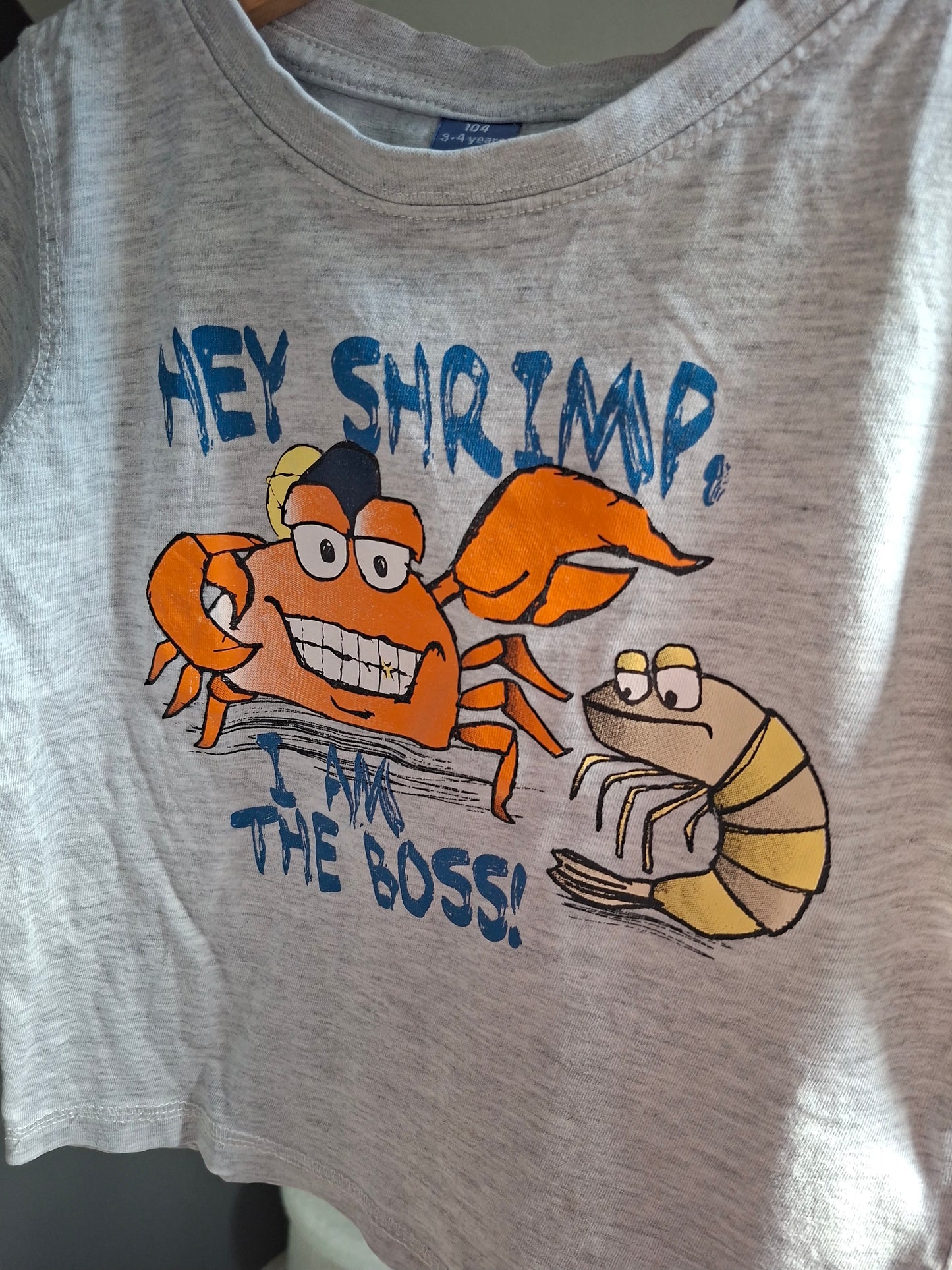 T-shirt crabe