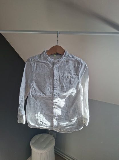 T-shirt blanc motif