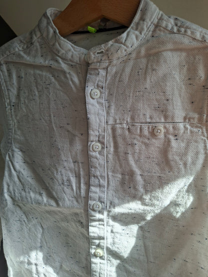 T-shirt blanc motif